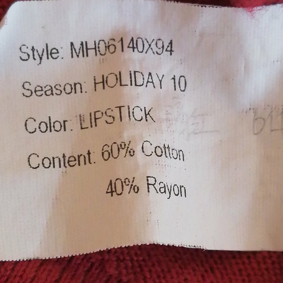 MICHAEL Michael Kors Burgundy Button-Up Cardigan - Picture 7 of 7